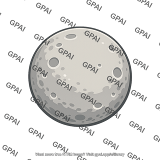 Spherical moon