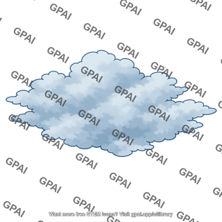 Fluffy cloud