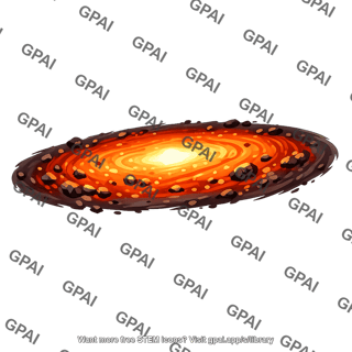 Hot fragmented debris disk