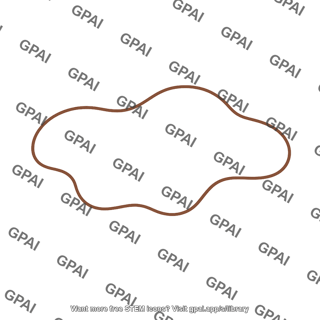 Elevation contour line