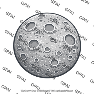 Moon cratered