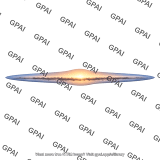 Milky way galactic midplane