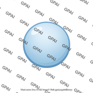 Air molecule single sphere