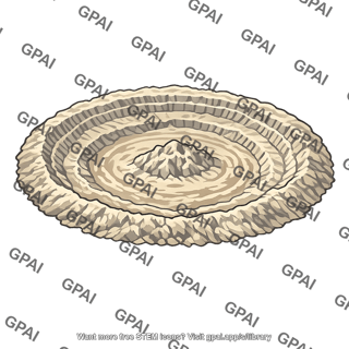 Complex impact crater