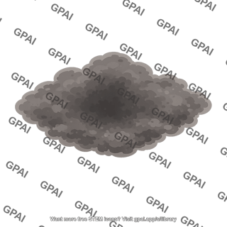 Cool dust cloud