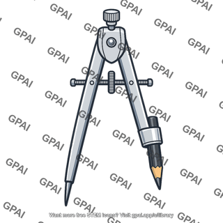 Compass drawing tool
