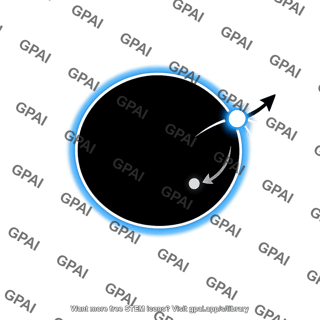 Hawking radiation particle pair diagram