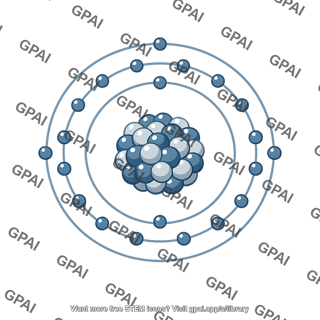 Stylized atom
