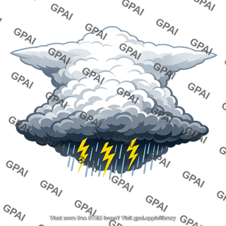 Thunderstorm cloud
