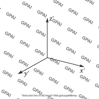 Cartesian axes prime