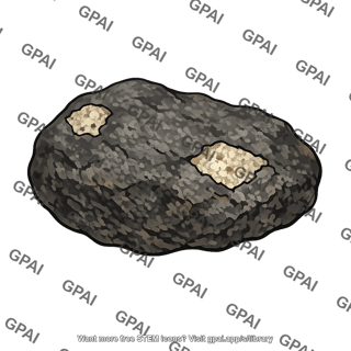 Stony meteorite
