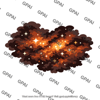 Dusty star forming region