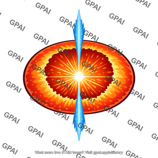 Supranova with polar jets