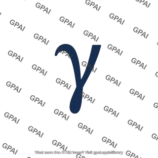 Lorentz factor gamma