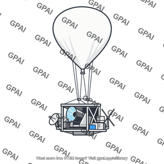 Boomerang balloon telescope
