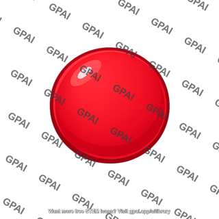 Oxygen atom sphere