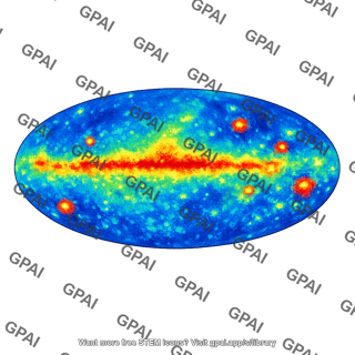Gamma ray all sky map