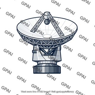 Single dish radio telescope