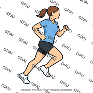 Woman running