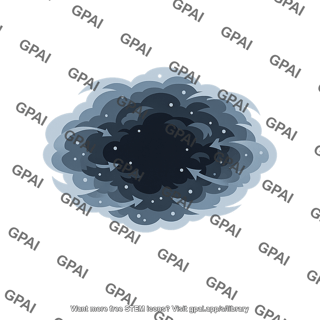 Collapsing gas cloud fragment