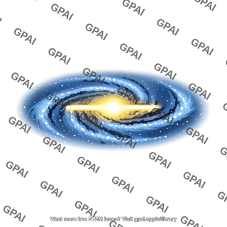Spiral galaxy barred