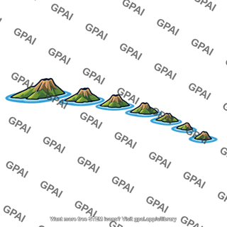 Hawaiian island chain