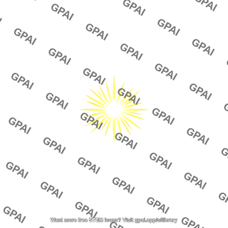 Yellow sunburst