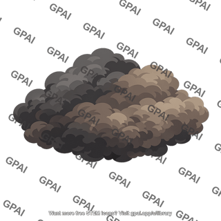 Gas cloud thick