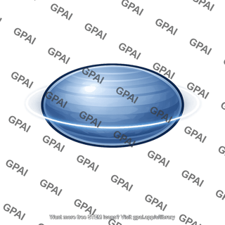 Ringed planet oblate