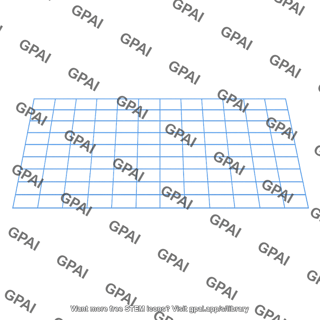 Flat spacetime grid