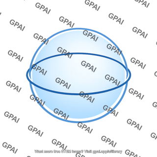 Sphere with great circle