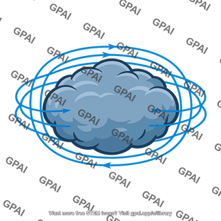 Molecular cloud magnetically subcritical