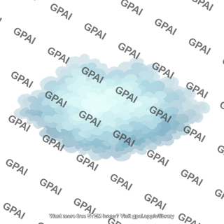 Fluffy cloud