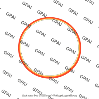 Concentric colored rings