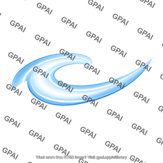 Stylized water wave