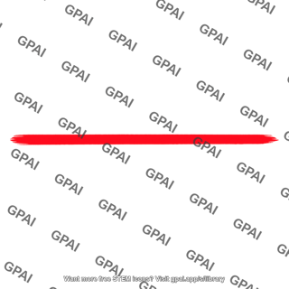 Painted line red