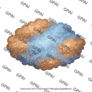 Dust and gas envelope