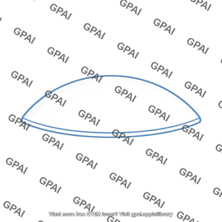 Spheroidal lens surface convex