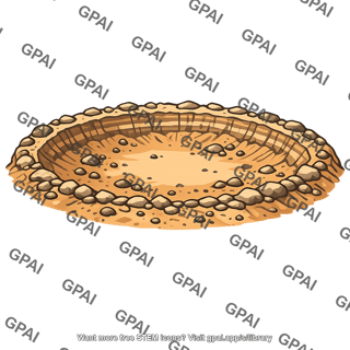 Impact crater