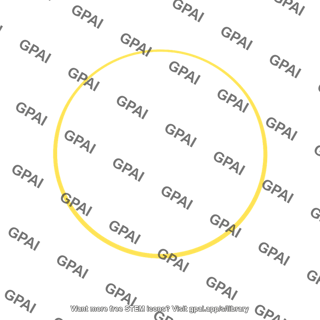 Yellow circle outline