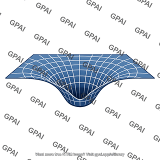 Spacetime gravity well