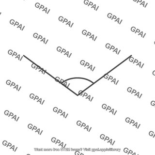 Angular diameter arc