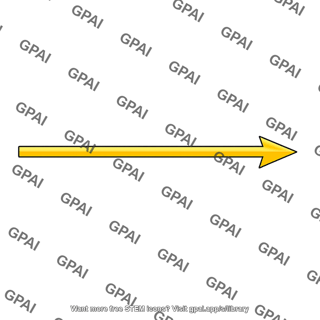 Visible light arrow