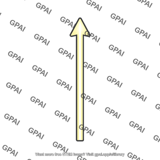 Outward intensity arrow