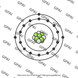 Stylized atom