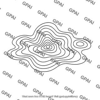 Intensity contour map