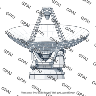 Radio telescope dish