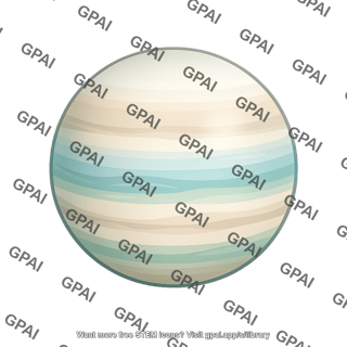 Giant gaseous planet