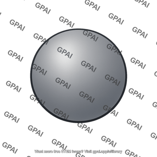 Solid sphere 3d