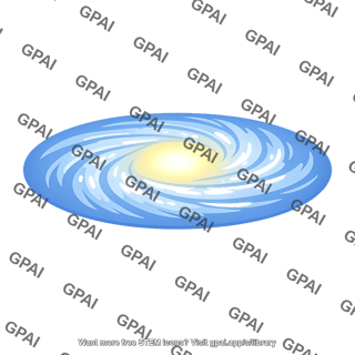 Galaxy disk with bulge and spiral structure